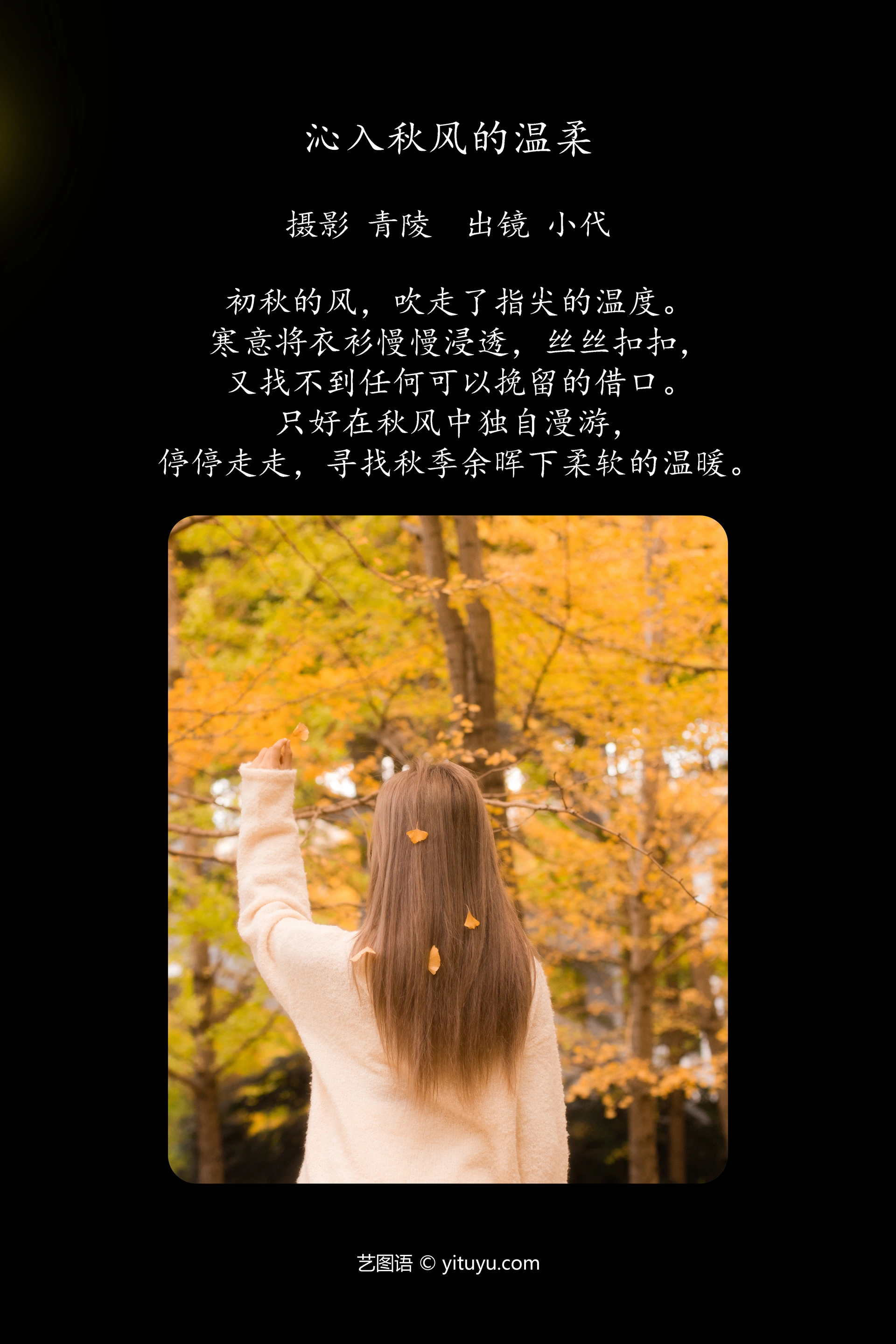 [YITUYU艺图语]2023.11.18 沁入秋风的温柔 羔丽代 0